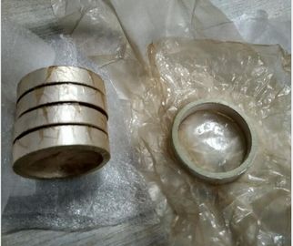 Alta efficienza su misura elettrodi ceramici piezo-elettrici di dimensione del piatto due di forma dell'anello e della metropolitana